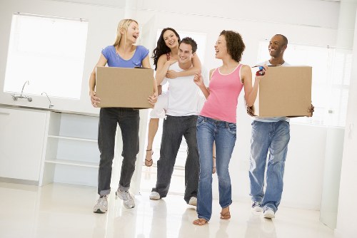 Office removals in Acton with moving team planning equipment relocation