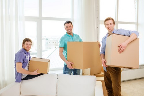 Professional movers handling household relocation in Acton