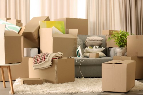 Clean and secure furniture storage solution in Acton