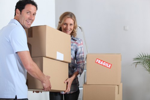 Office removals in Acton with furniture and equipment transport