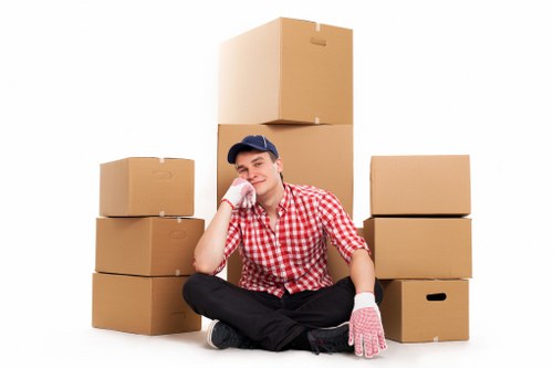Compact removal service for flats in Acton